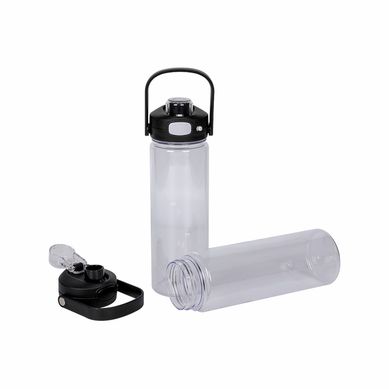 Bouteille d'eau en plastique écologique à bouche Tritan de 32oz 500ml sans BPA pour l'école de sport de voyage