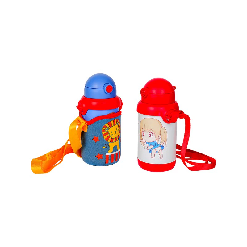 Comment la bouteille en acier inoxydable pour enfants est-elle conçue pour les petites mains ?